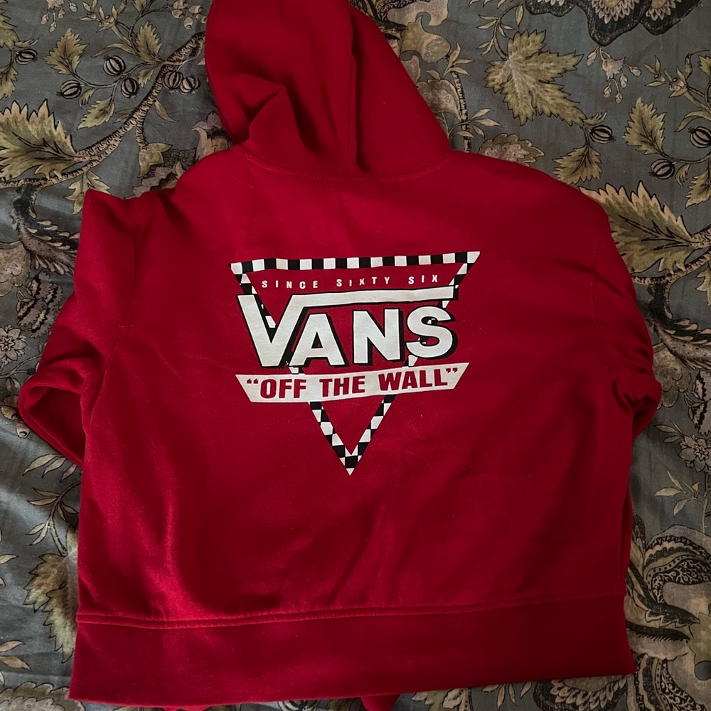 Vans Bold Red Hoodie
